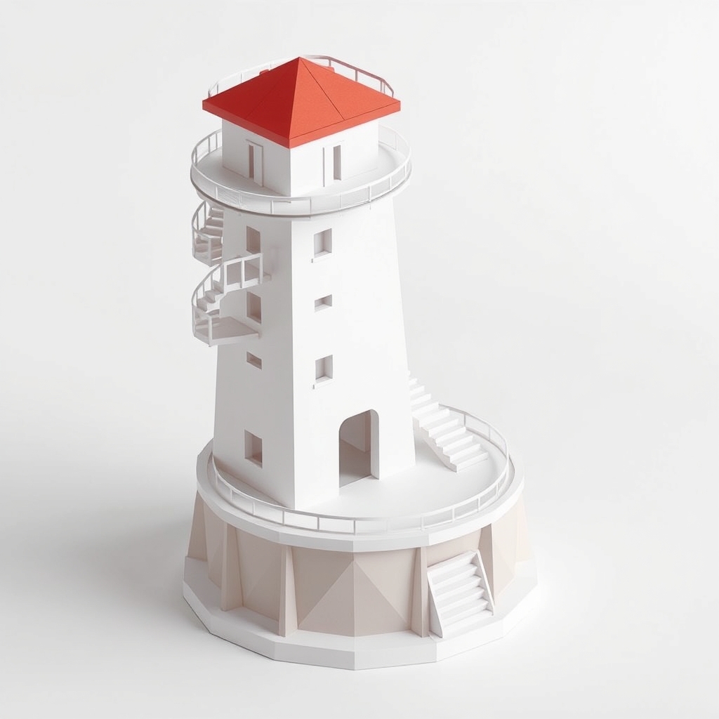 Building Papercraft Design