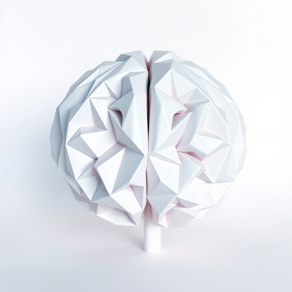 Me Simple Brain Papercraft Papercraft Design