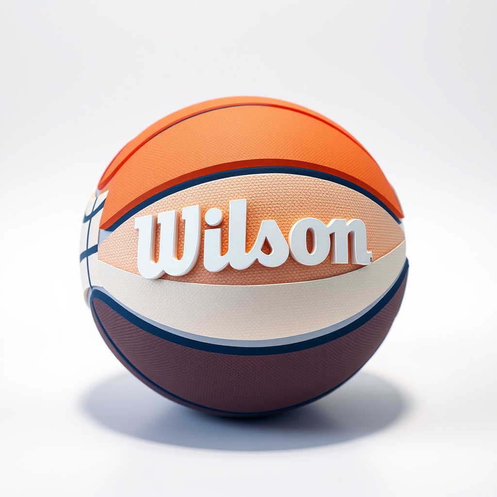 Pixel Basketball Papercraft — Free 8-Bit Design