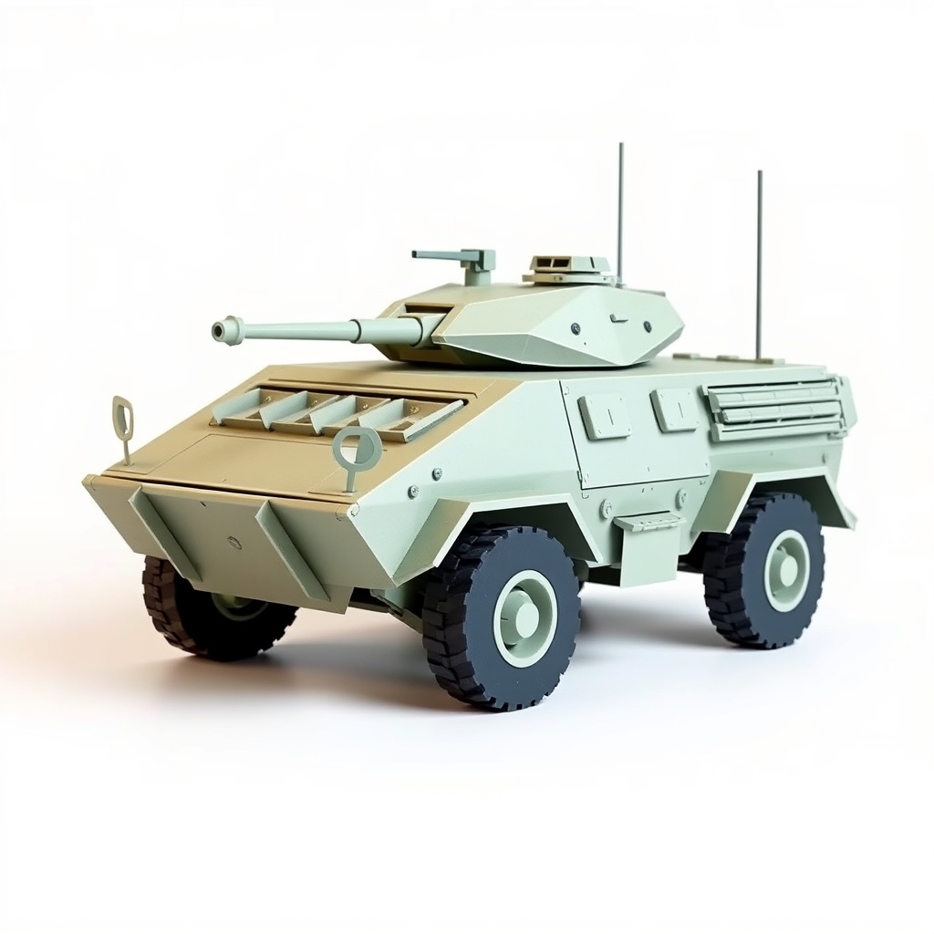 Vehicle Papercraft Design